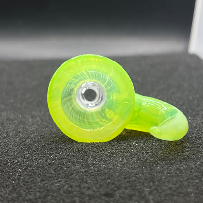 420 Glass - 18mm Single Hole Glass Bowl Slide