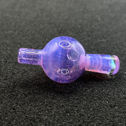 Dabfigalo - 25mm Purple Lilac w/ White Opal Bubble Cap