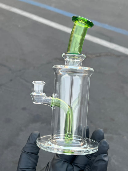 Clear/Green Banger Hanger by Bororegon