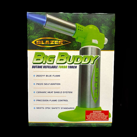 Blazer Big Buddy Torch Lighter - Green