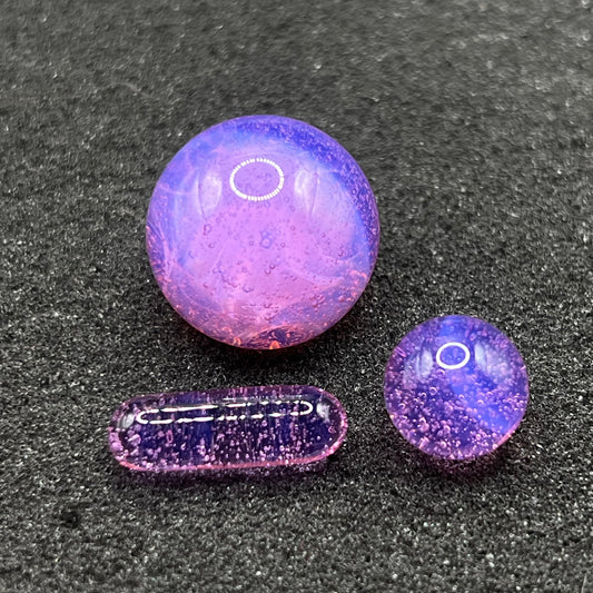 Captain Tokez Marble Set - Purple Lilac