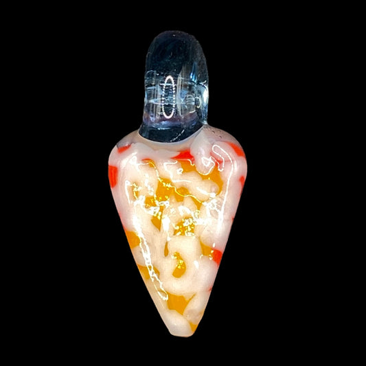 904 Pizza Boy - Slice of Cheese Pizza Glass Pendant