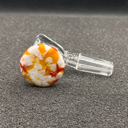 904 Pizza Boy - 10mm Cheese Pizza Slice Glass Bowl Slide