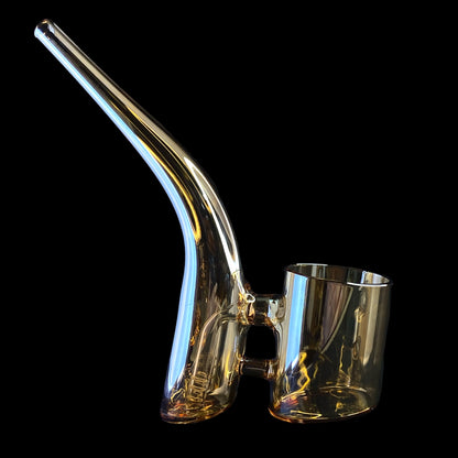 Amber Glass Bubbler Attachment for Puffco Proxy