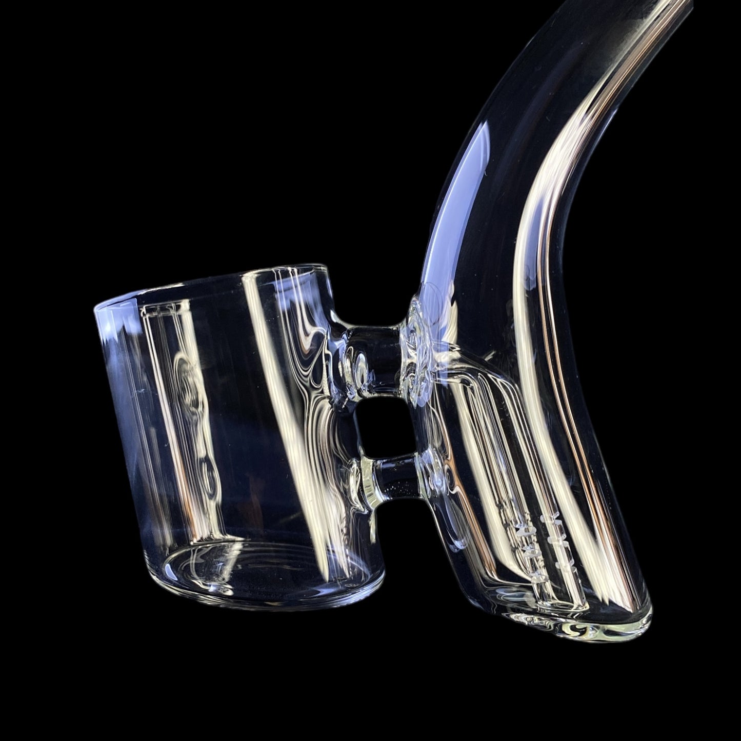 Clear Glass Bubbler Attachment for Puffco Proxy