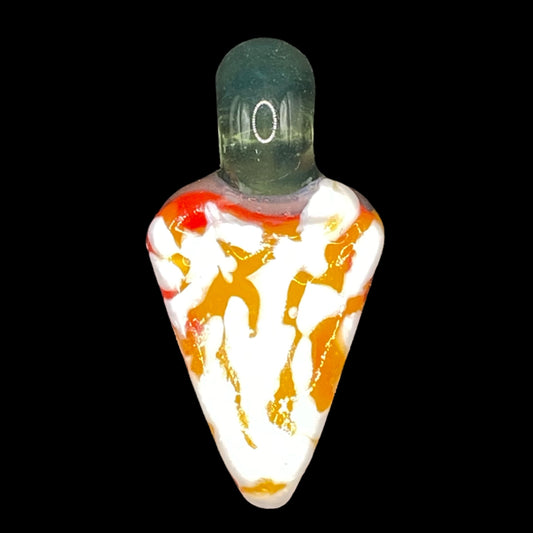 904 Pizza Boy - Slice of Cheese Pizza Glass Pendant