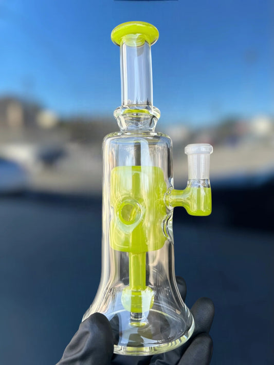 Lime Drop Fab Hanger by Evan Chait Glassworks