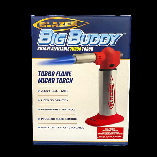 Blazer Big Buddy Torch Lighter - Red