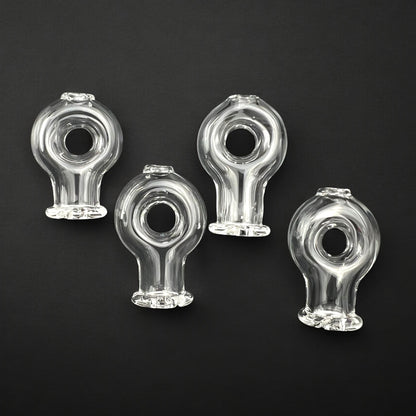 Clear Pivot Donut Spinner Mouthpiece by Bororegon