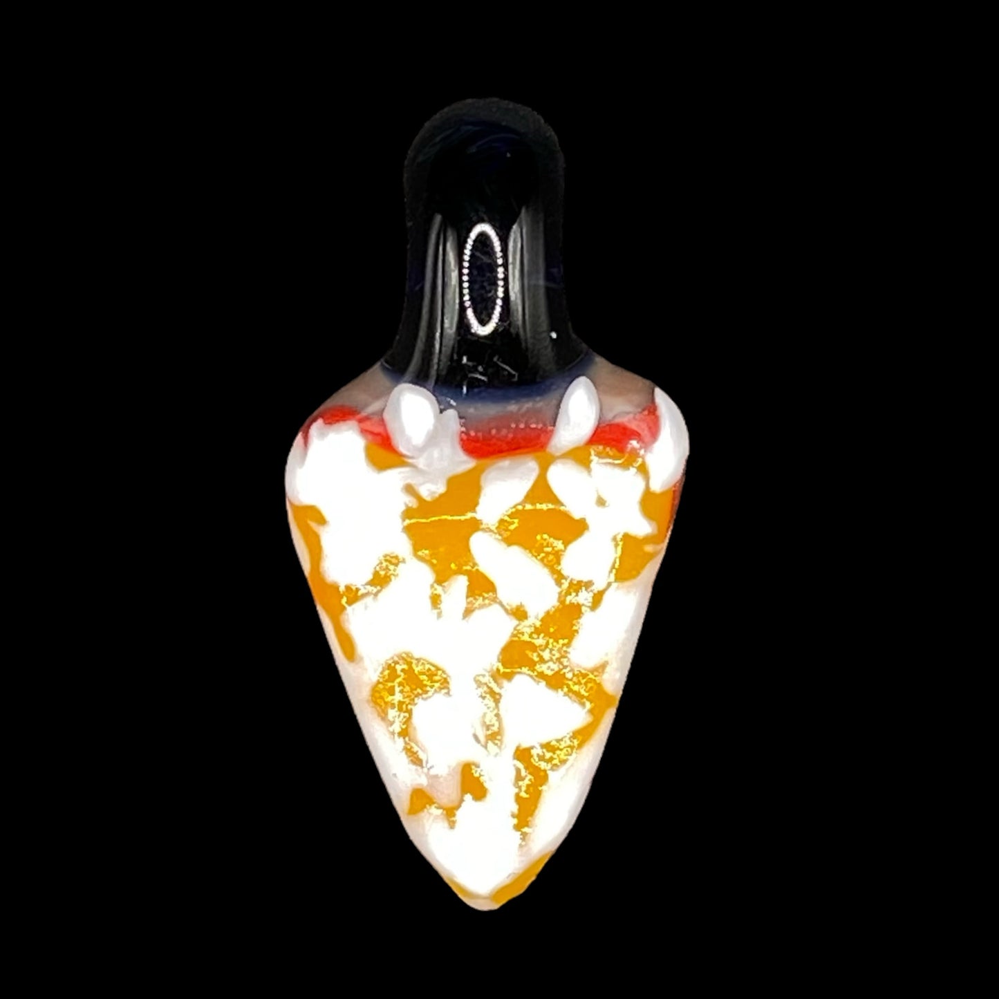 904 Pizza Boy - Slice of Cheese Pizza Glass Pendant