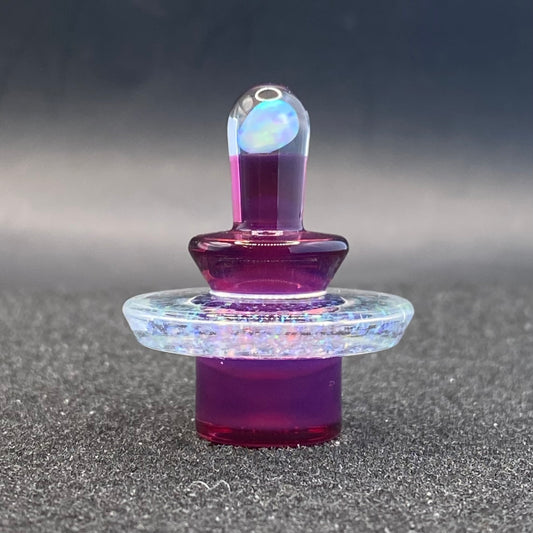 Fortunate Glass - Stargazer Crushed Opal Slurper/Blender Plug Cap