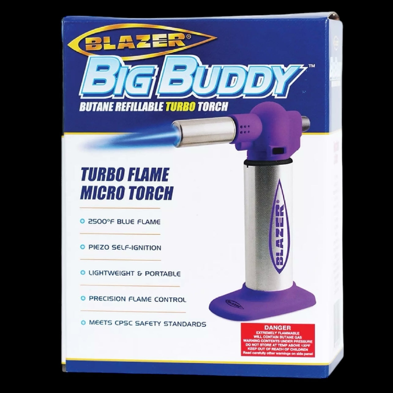 Blazer Big Buddy Torch Lighter - Purple