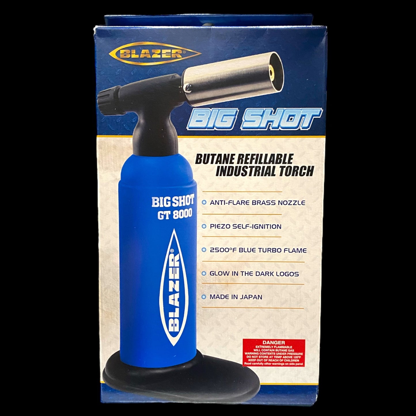 Blazer Big Shot Torch Lighter GT8000 - Limited Edition Blue