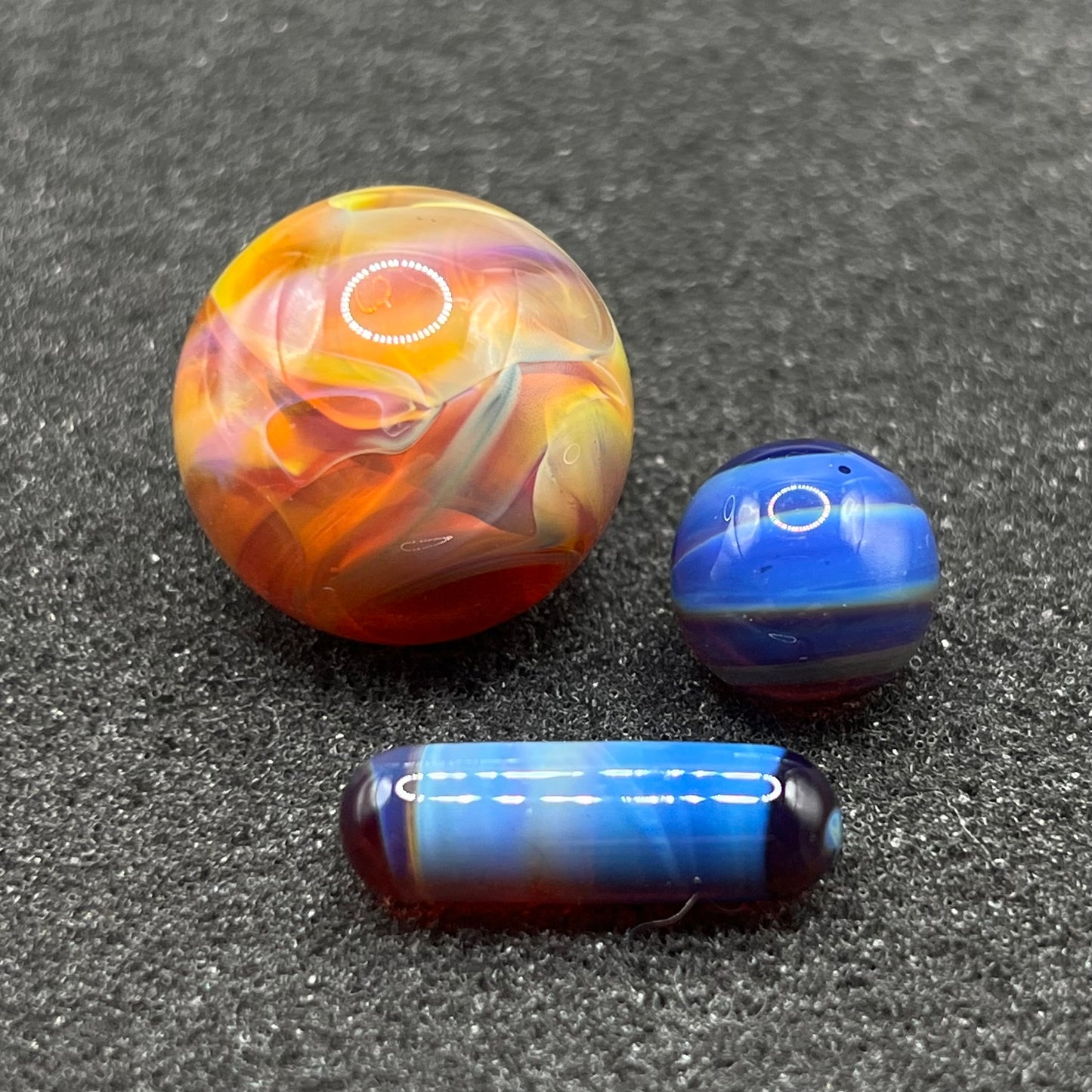 Captain Tokez Marble Set - Amber Purple