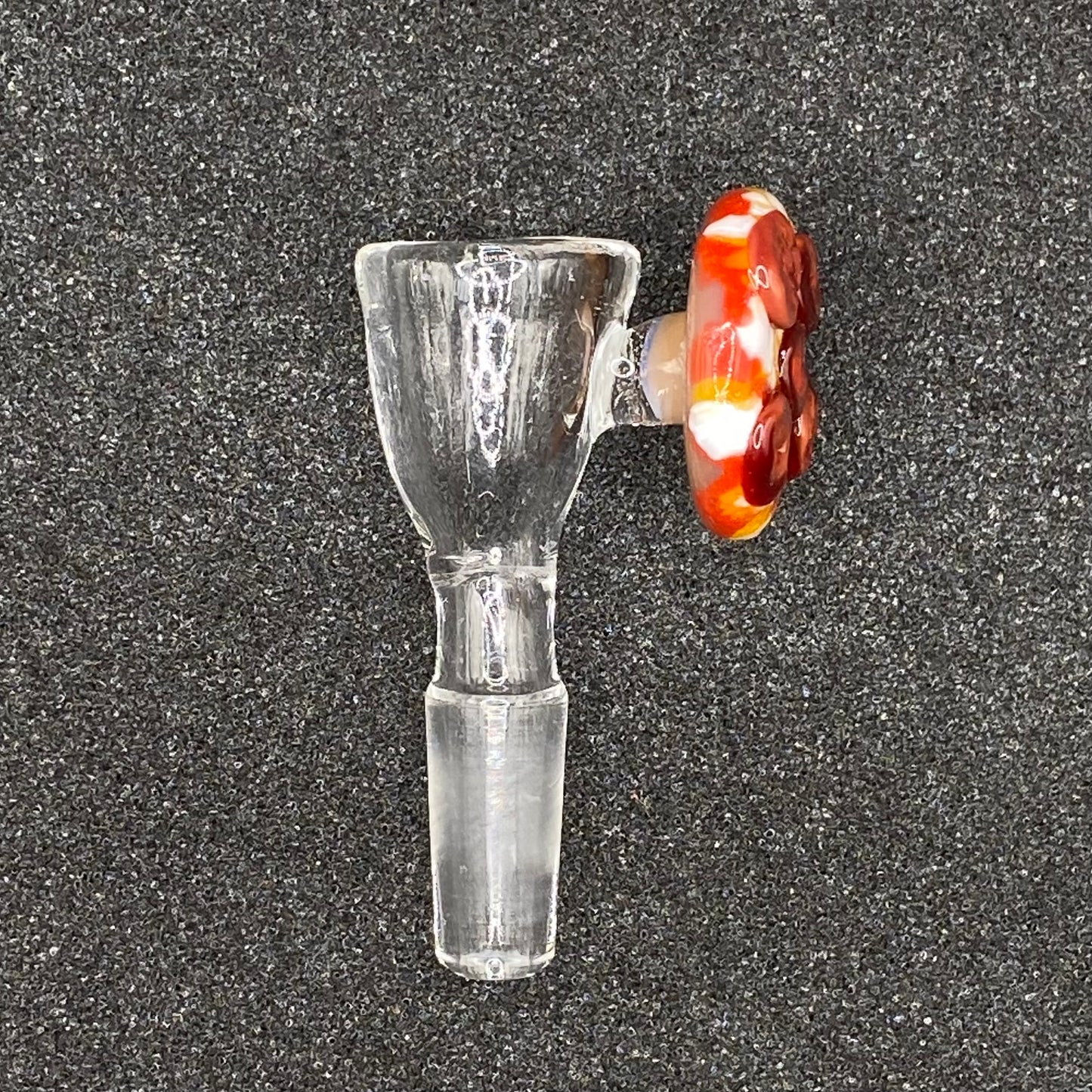 904 Pizza Boy - 10mm Pepperoni Pizza Slice Glass Bowl Slide