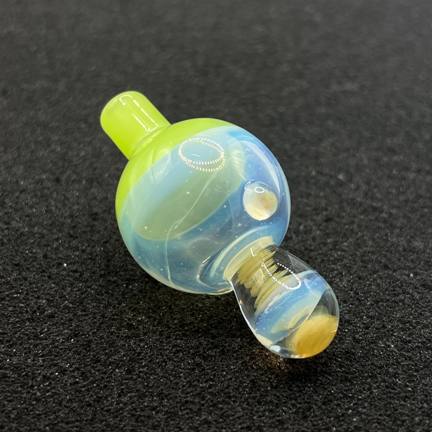 Dabfigalo - 25mm Antidote & Ghost w/ Fume Accents Bubble Cap