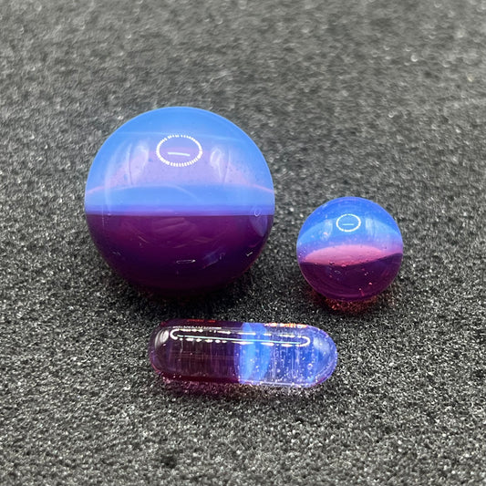 Captain Tokez Dual Color Marble Set - Stargazer / Lucid