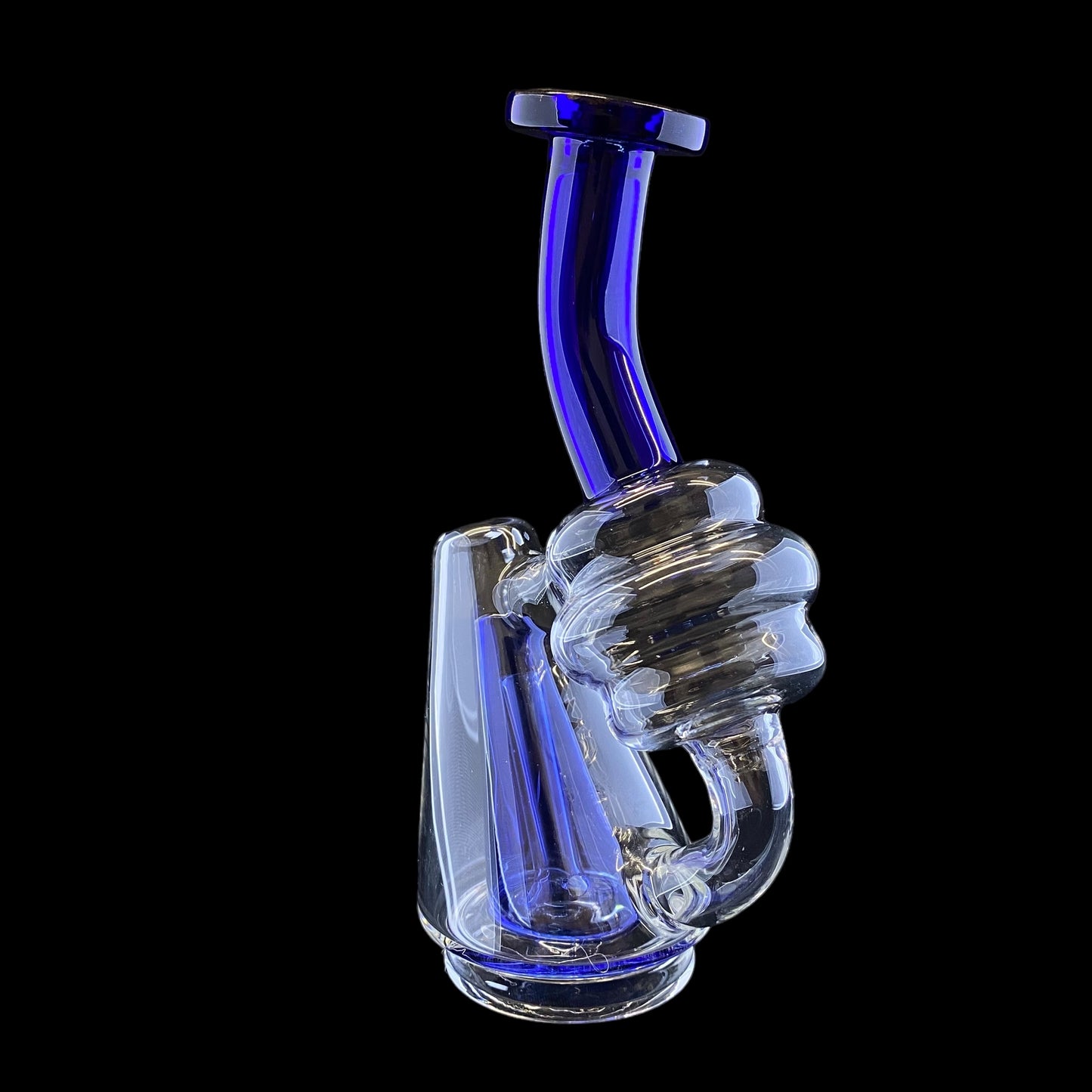 Cobalt Blue Sidecar Attachment for Puffco Peak