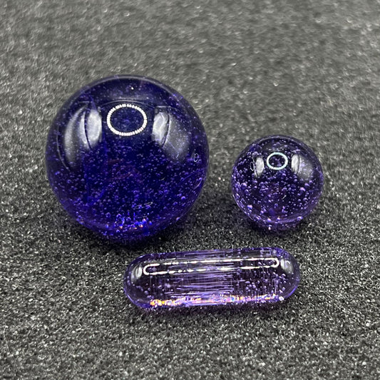 Captain Tokez Marble Set - Purple Lollipop