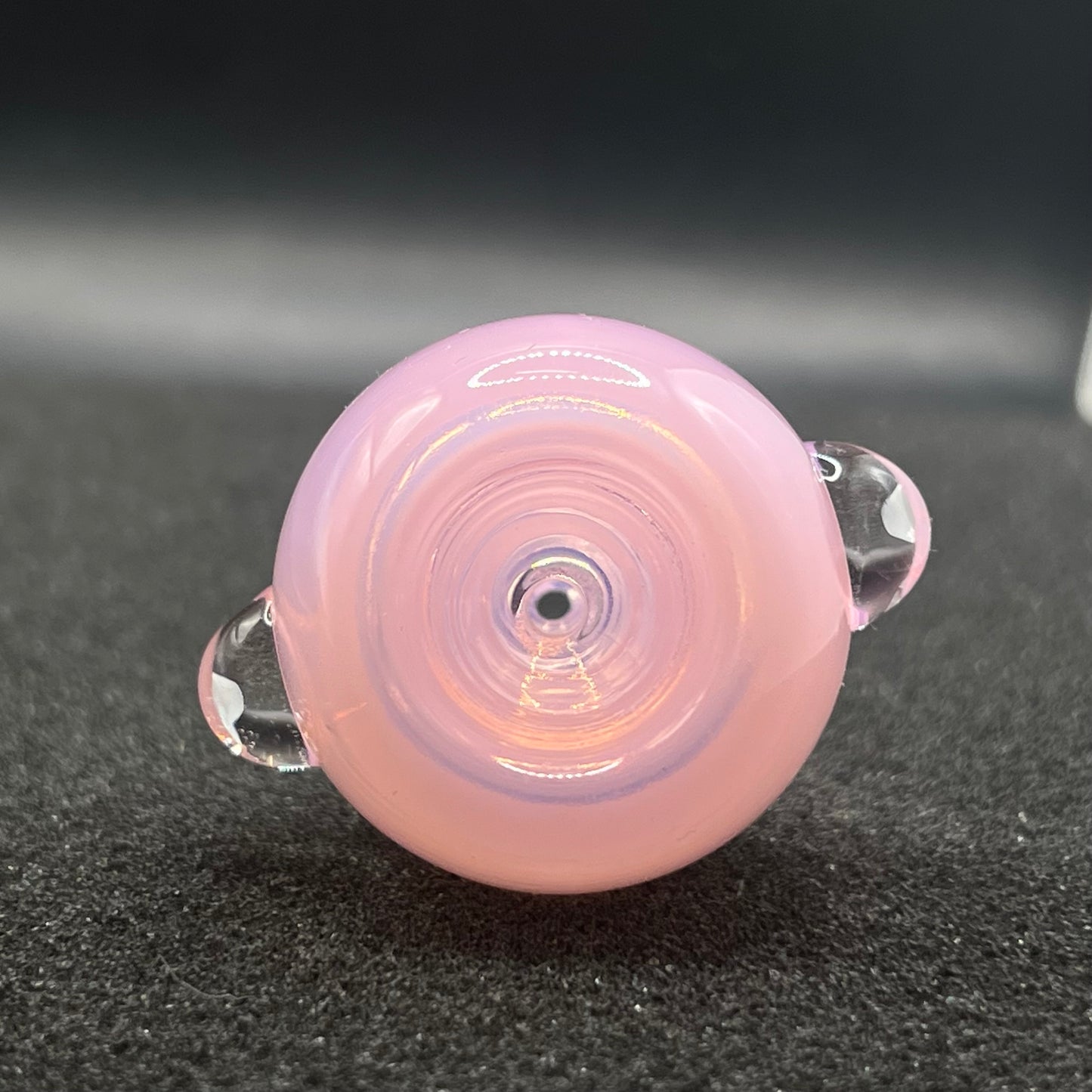 420 Glass - 14mm Single Hole Glass Bowl Slide