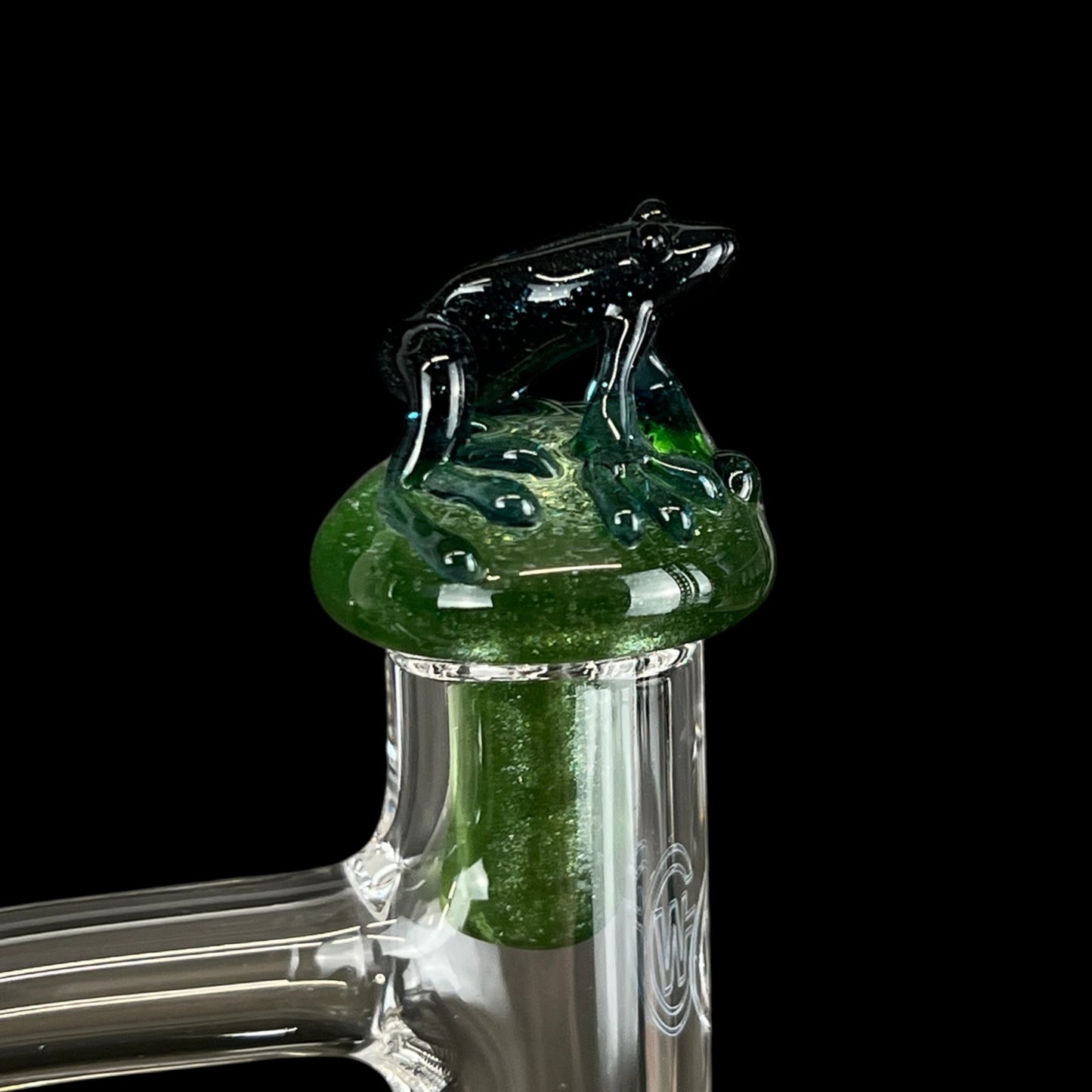 Phatt Matt Glass - Mushroom Dichro Frog Control Tower Plug Cap