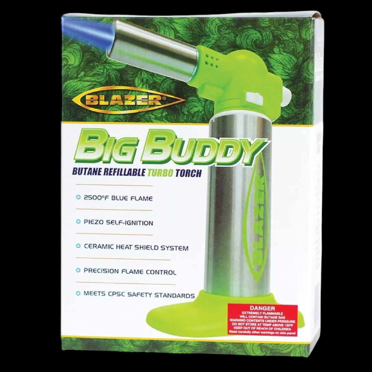 Blazer Big Buddy Torch Lighter - Green