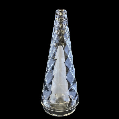 Geometric Clear Cone Attachment for Puffco Peak