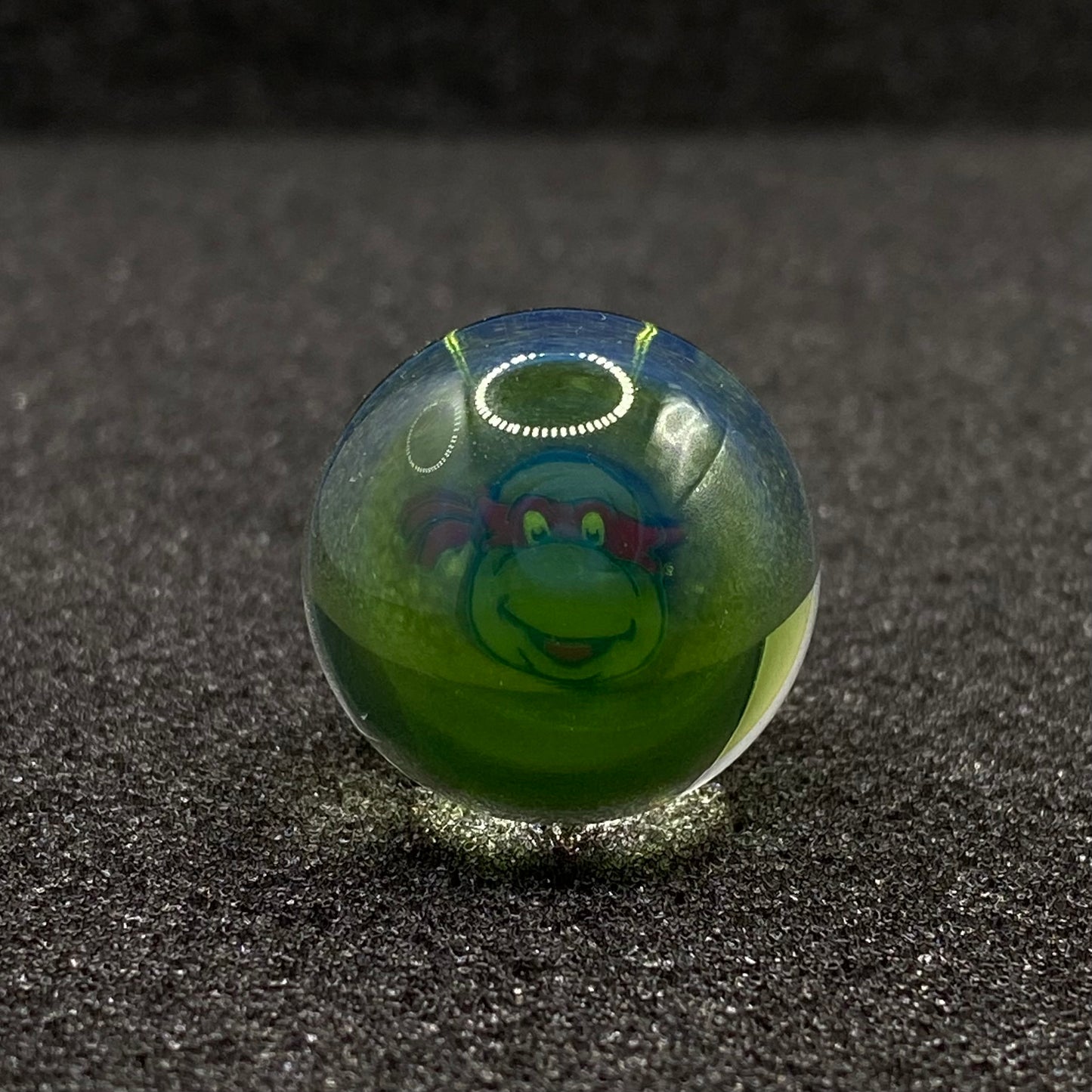 Keys Glass - Ninja Turtles Raphael Marble Top