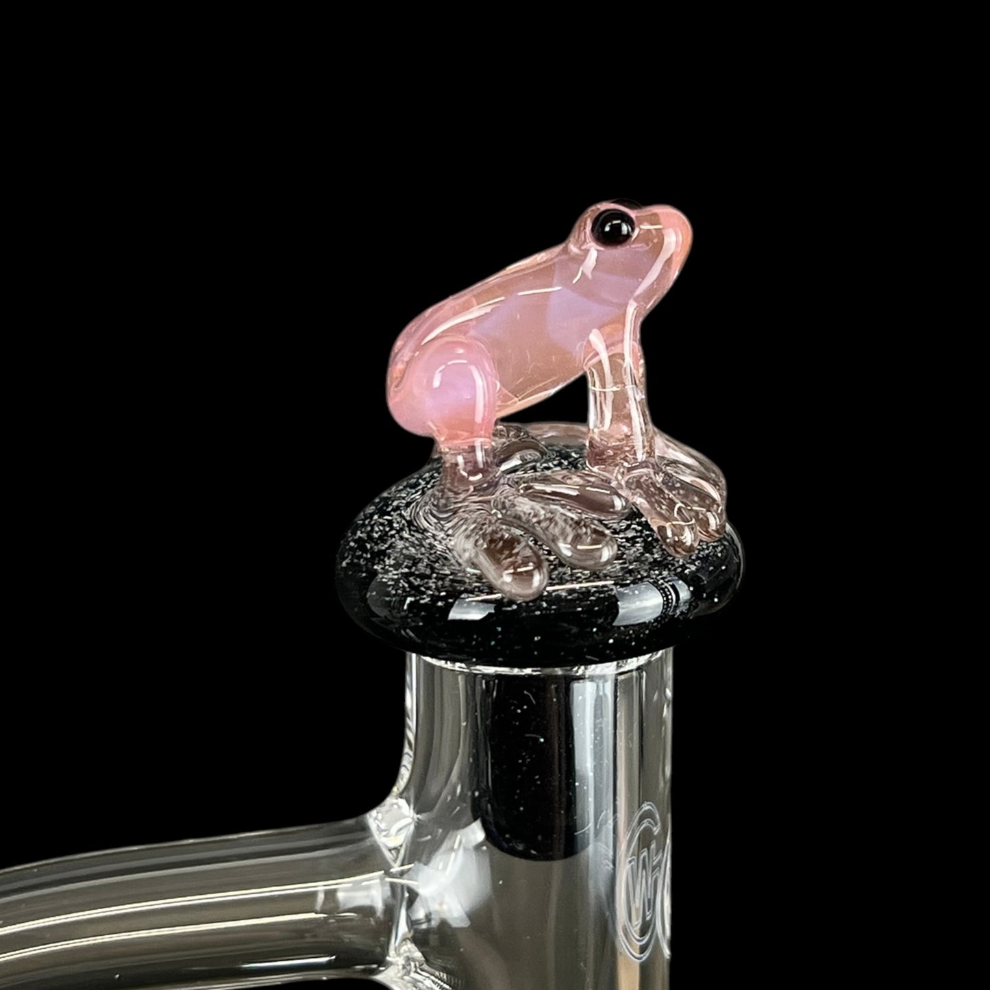 Phatt Matt Glass - Mushroom Dichro Frog Control Tower Plug Cap