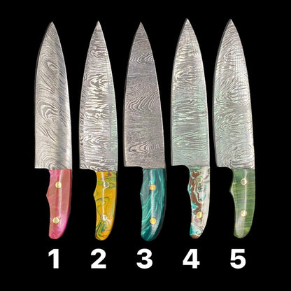 Damascus HK Knives - Kitchen Knife Dabber