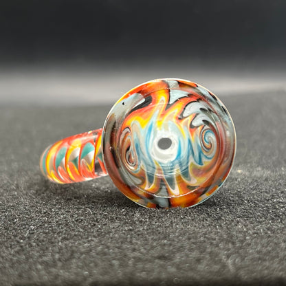 420 Glass - 14mm Single Hole Glass Bowl Slide