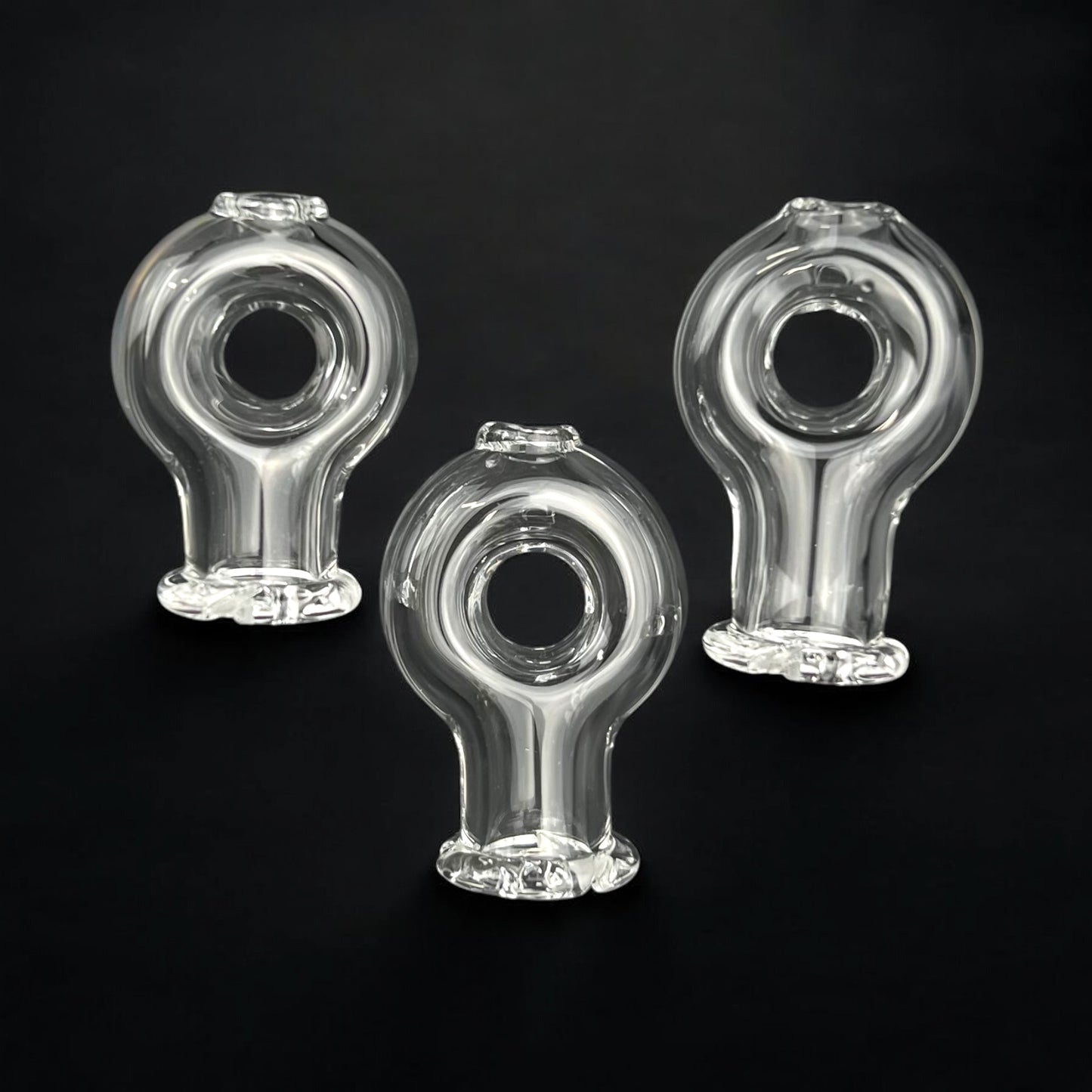 Clear Pivot Donut Spinner Mouthpiece by Bororegon