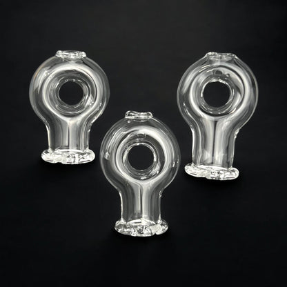 Clear Pivot Donut Spinner Mouthpiece by Bororegon