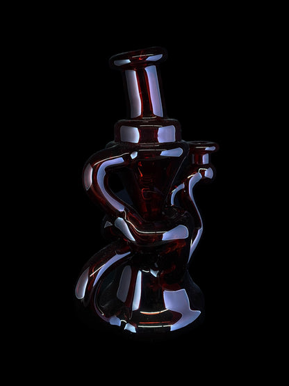 Pomegranate Single Saddle Recycler by Hunter S Glass