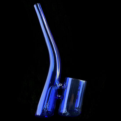 Blue Glass Bubbler Attachment for Puffco Proxy