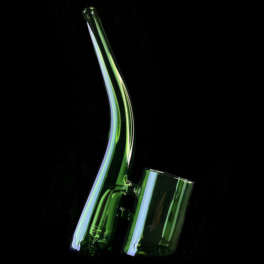 Green Glass Bubbler Attachment for Puffco Proxy