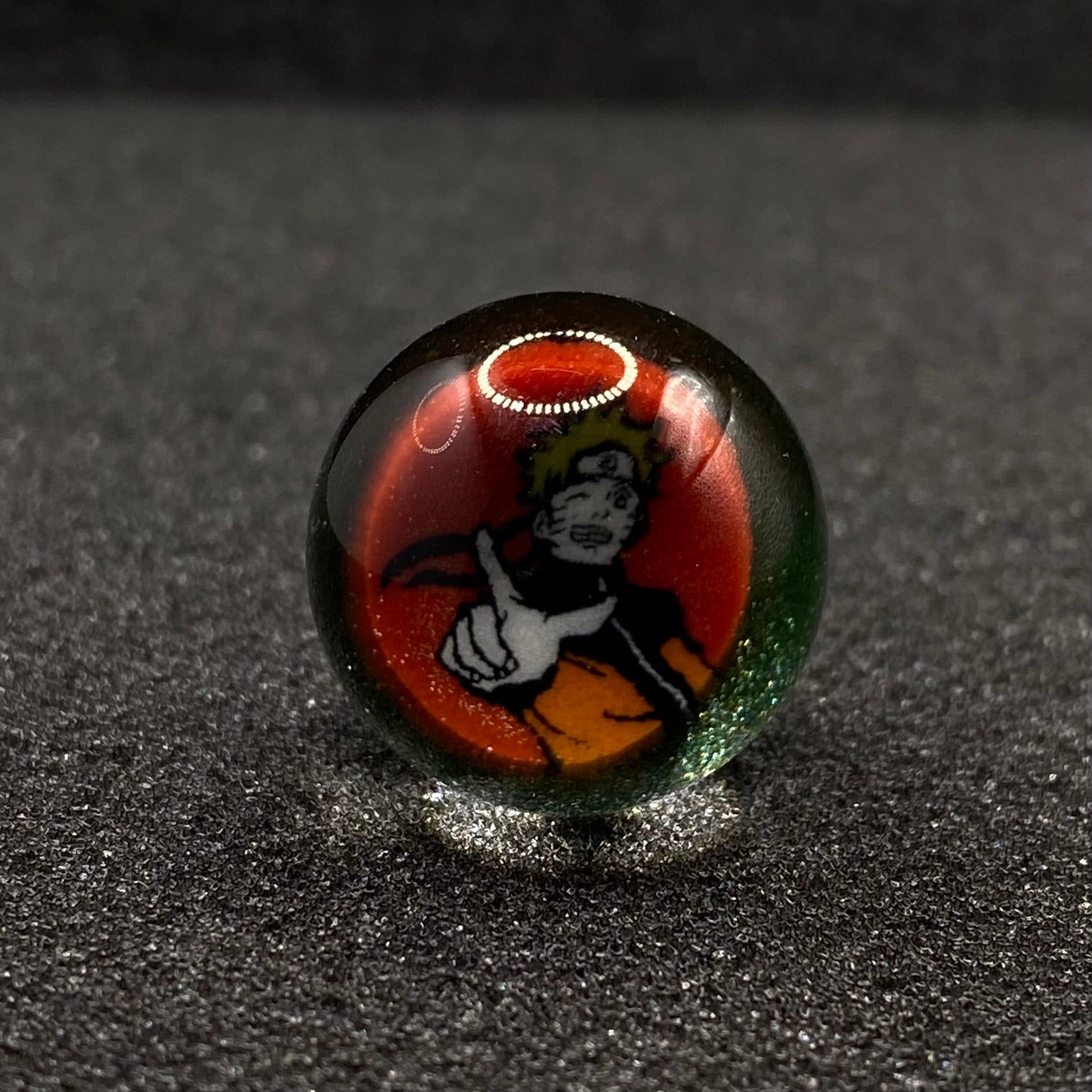 Keys Glass - Naruto Uzumaki Marble Top