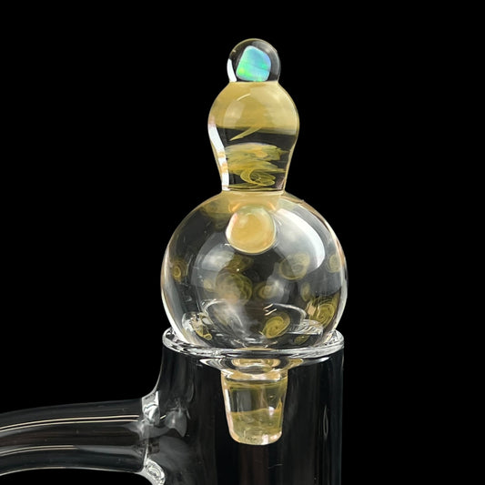 Dabfigalo - 25mm Fume w/ White Opal Bubble Cap