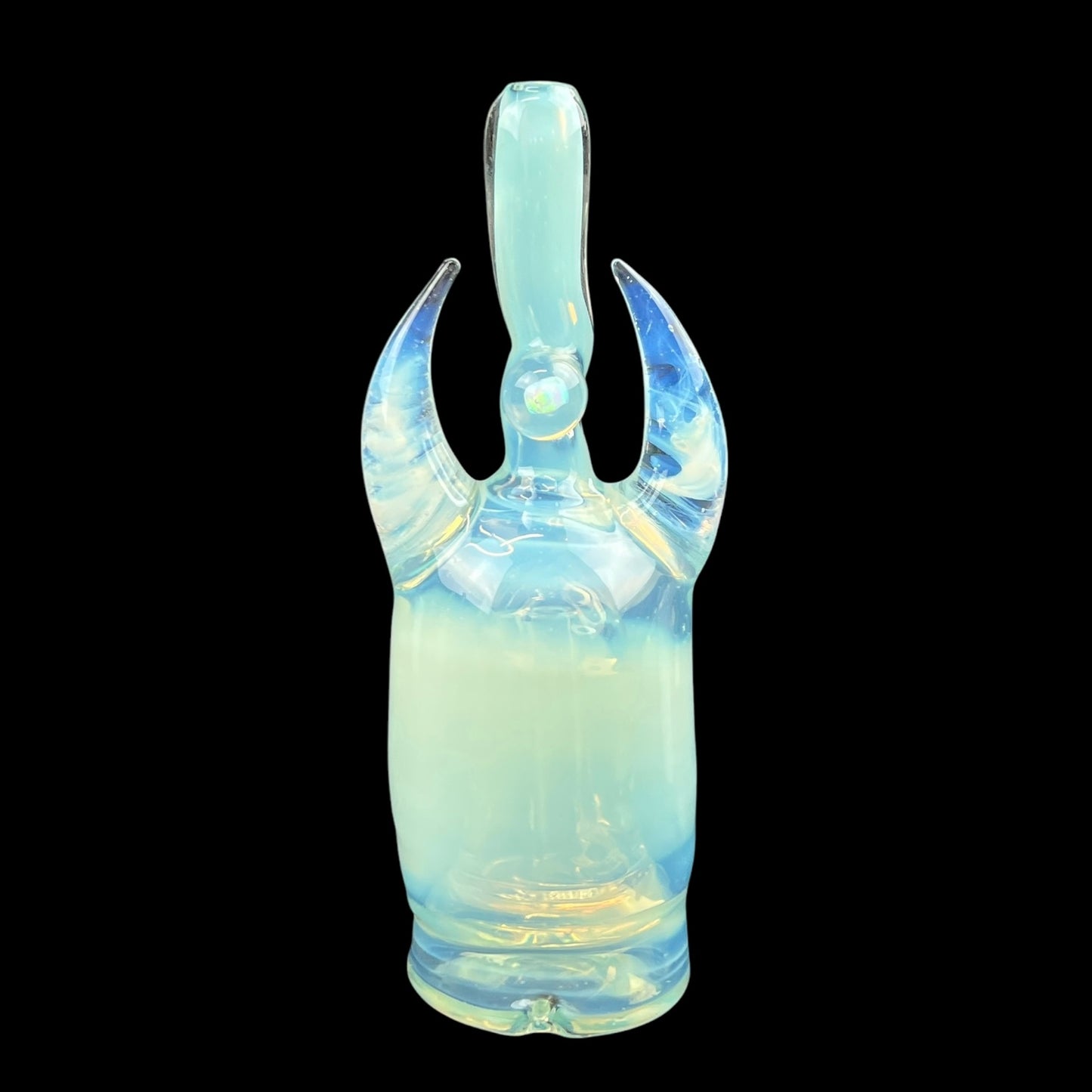 Magizle - Color Opal Wet Puffco Peak Attachment - Marina/Ghost