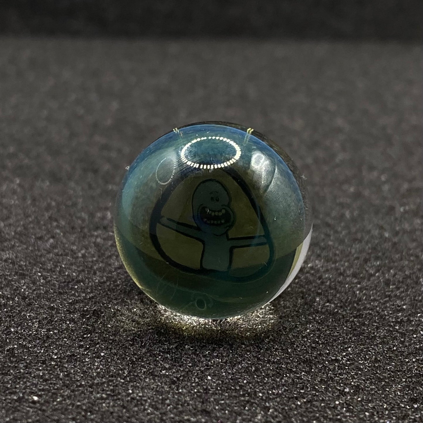 Keys Glass - Mr. Meeseeks Marble Top