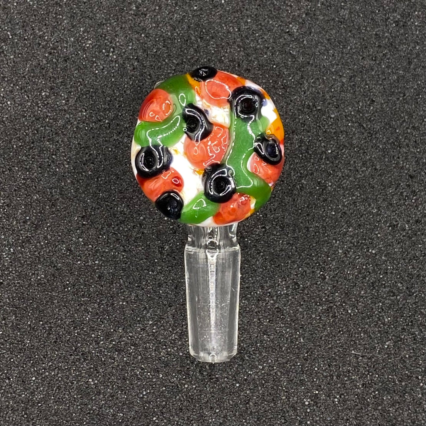 904 Pizza Boy - 10mm Supreme Pizza Slice Glass Bowl Slide