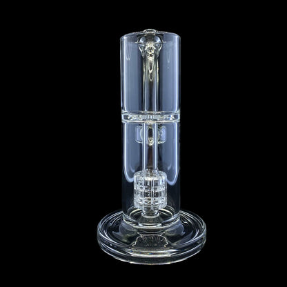 Clear Glass Matrix Perc Bubbler Attachment for Puffco Proxy