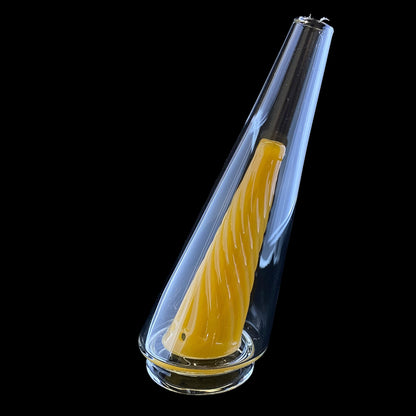 Twisted Ivory Cone Attachment for Puffco Peak