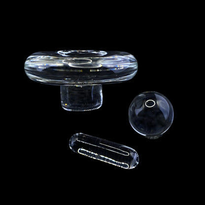 Nephilim Glass - Clear Slurper/Blender Plug Cap Set