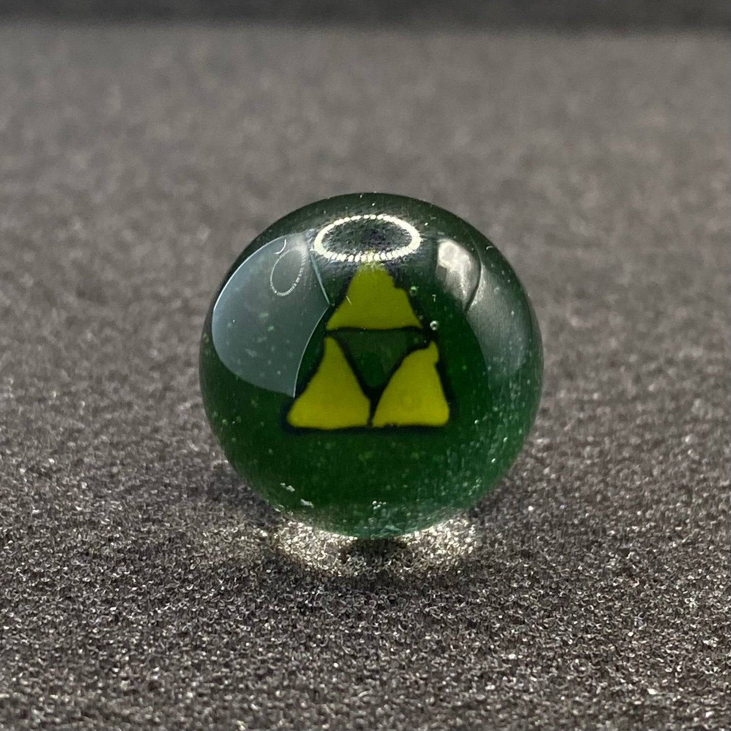 Keys Glass - The Legend of Zelda Triforce Marble Top