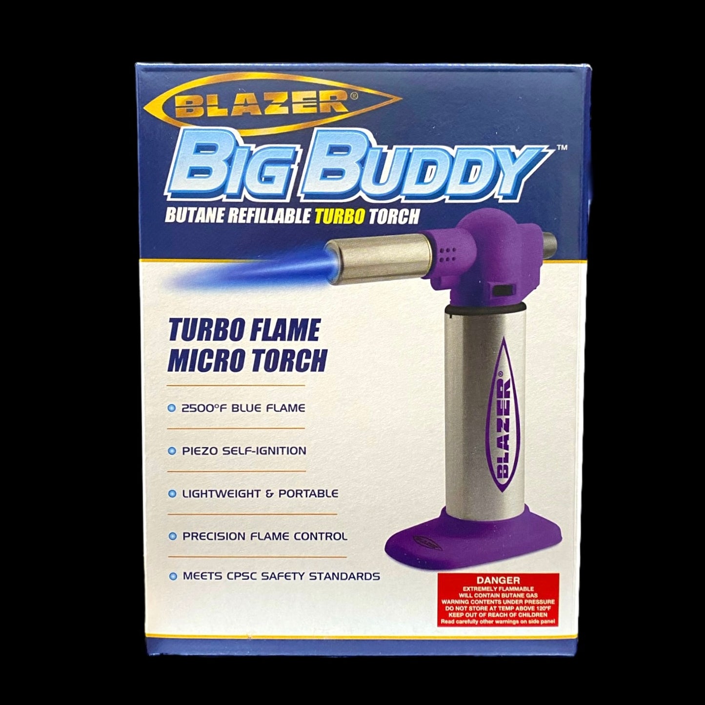 Blazer Big Buddy Torch Lighter - Purple