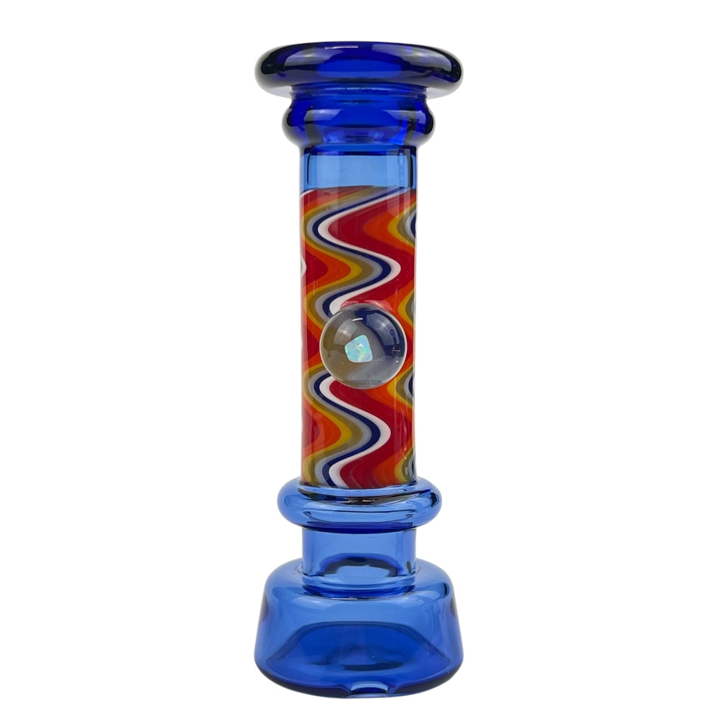 Blue Wig Wag Dry Top Attachment for Puffco Peak