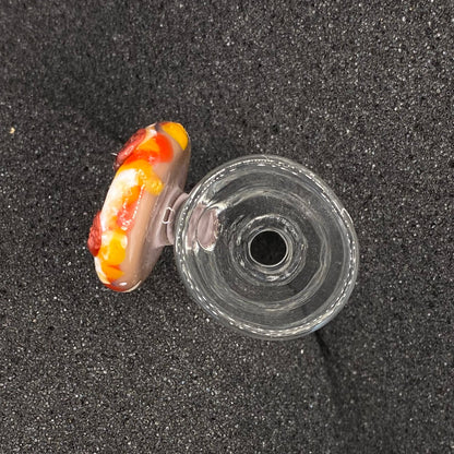 904 Pizza Boy - 14mm Pepperoni Pizza Slice Glass Bowl Slide