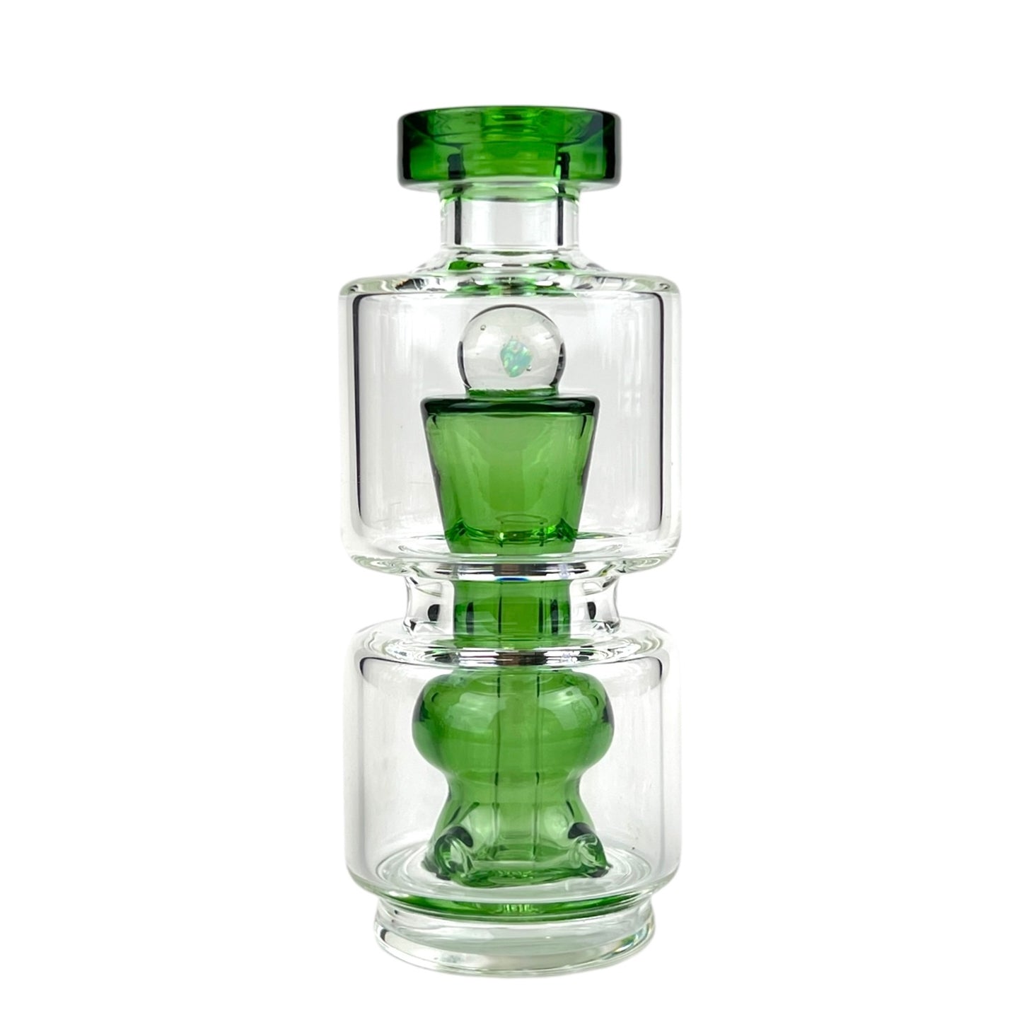 Green Opal Mushroom Attachment for Puffco Peak