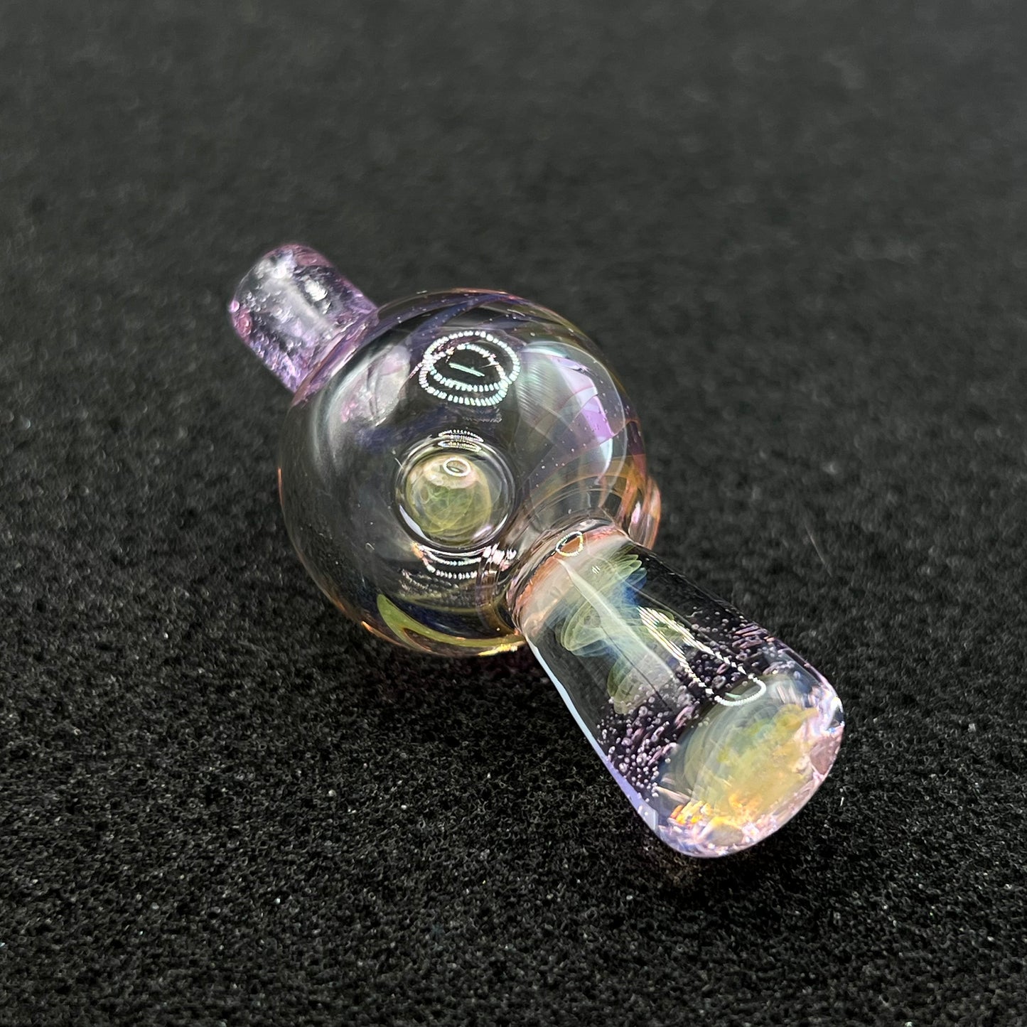 Dabfigalo - 25mm Lavender & Fume Bubble Cap